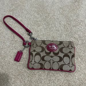 Coach wristlet